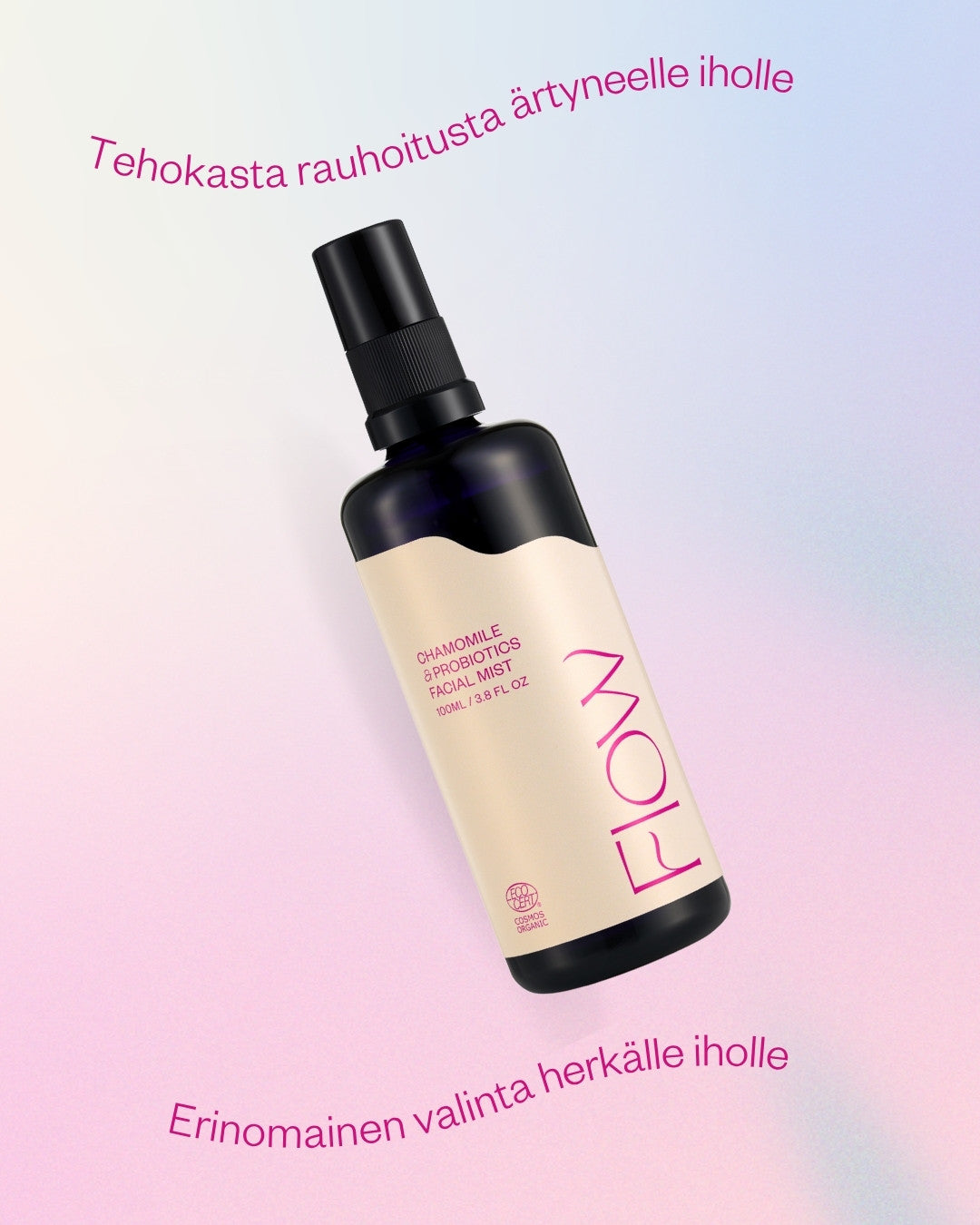 Chamomile & Probiotics probioottinen luomu kamomillavesi ongelmalliselle iholle