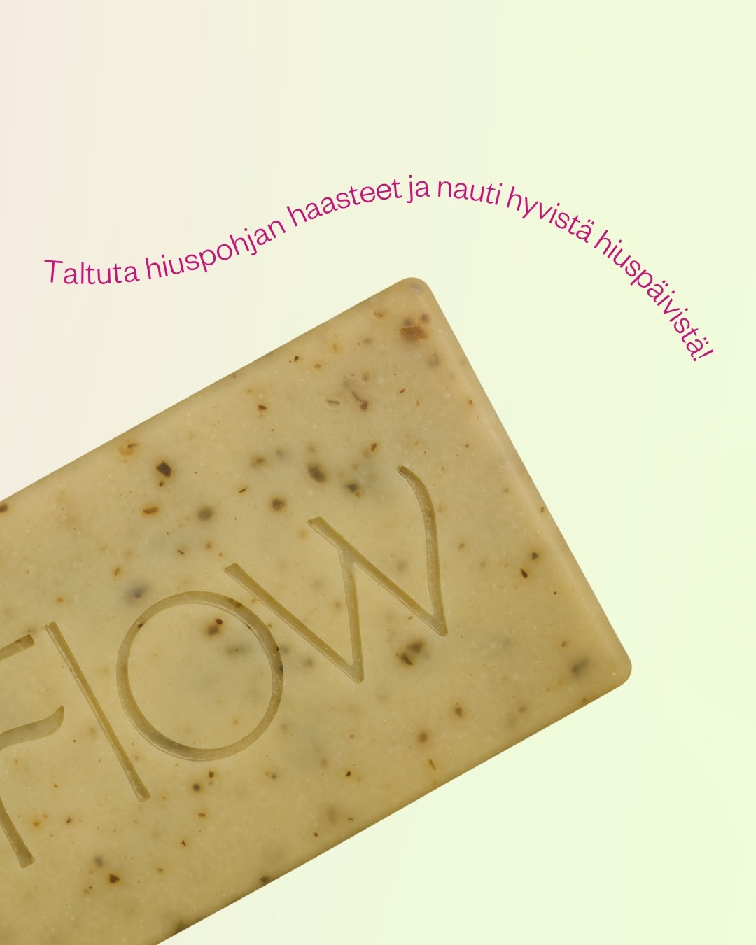 Hemp Shampoo Soap Bar -palashampoo hiuspohjan ongelmiin