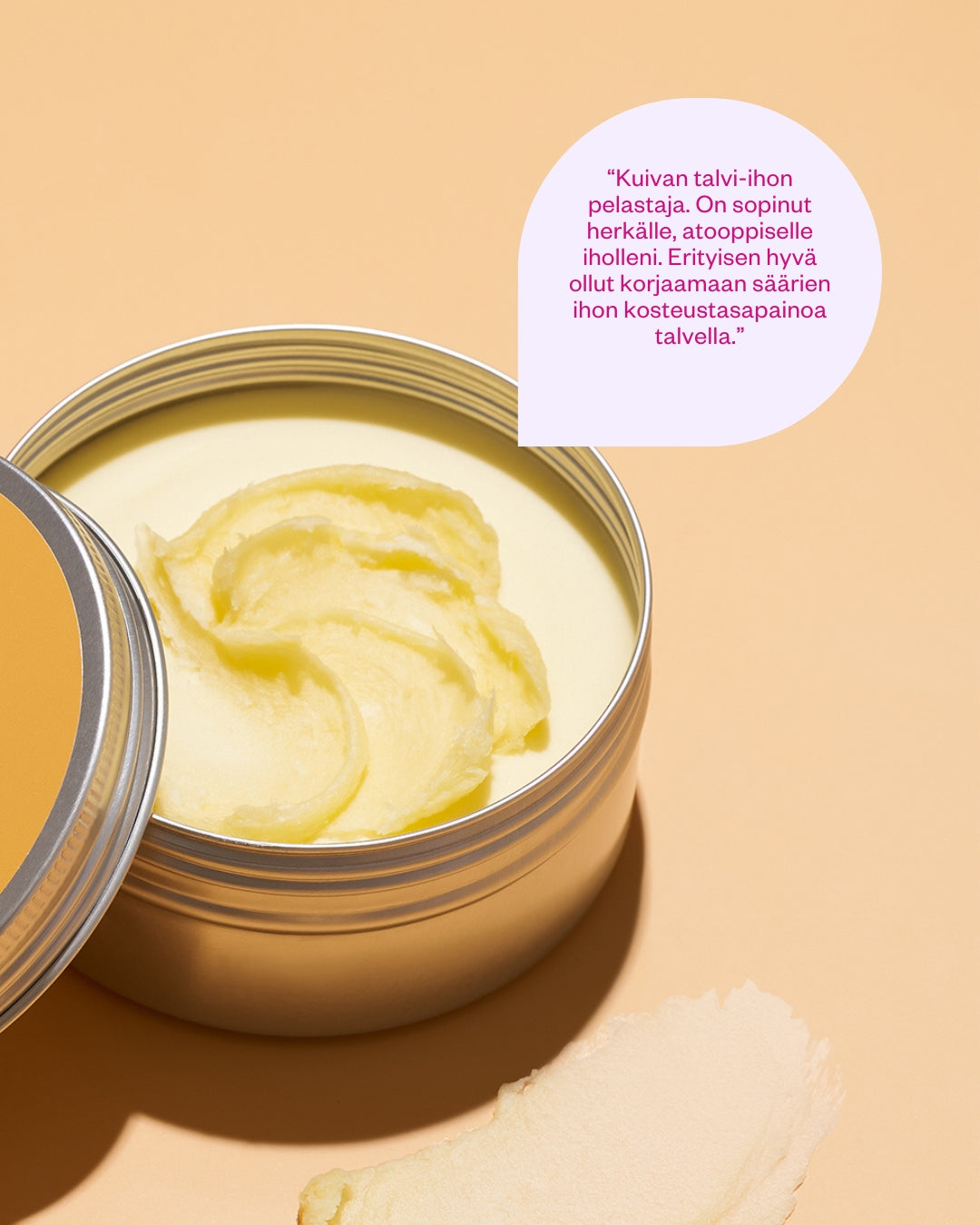 Marigold Butter yleisvoide kuivalle iholle sekä halkeileville kantapäille