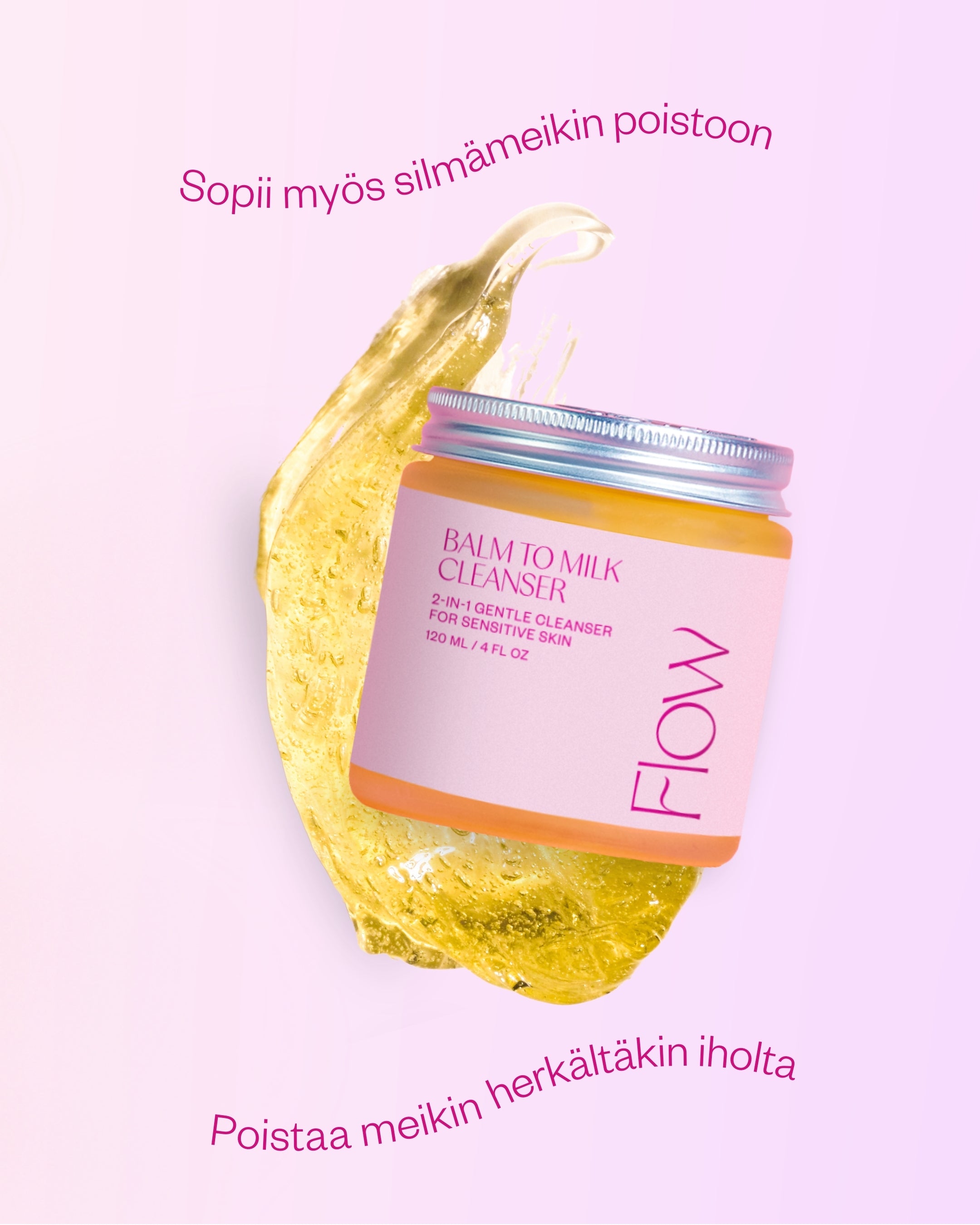 Balm to Milk puhdistusvoide meikinpoistoon kaikille ihotyypeille