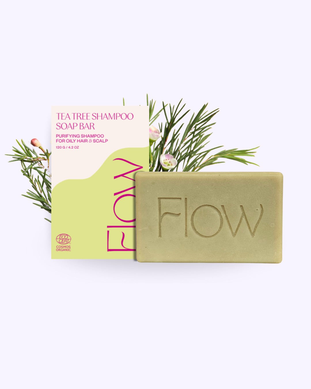 Tea Tree Shampoo Soap Bar for oily hair