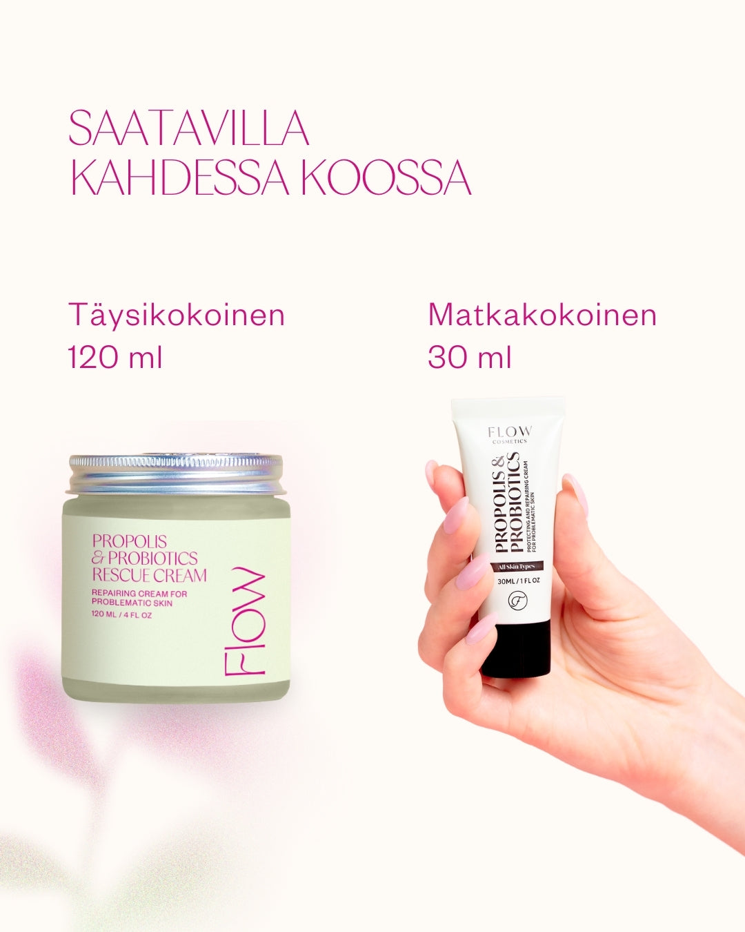 Propolis & Probiotics Rescue Cream erikoisvoide atooppiselle ja ongelmaiholle