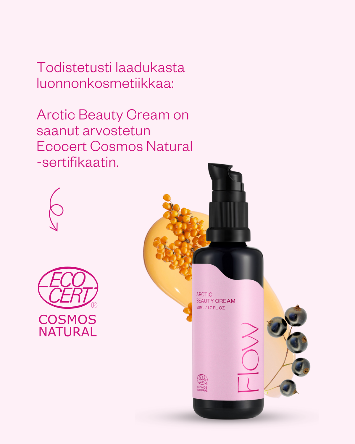 Arctic Beauty Cream kasvovoide kuivalle iholle