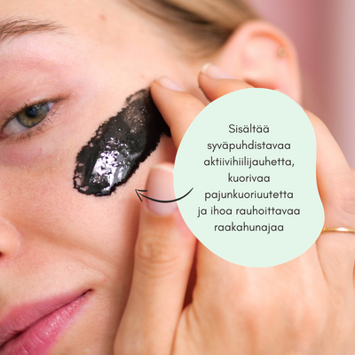 Flow Cosmetics Detox Mask -puhdistusnaamio rasvoittuvalle ja epäpuhtaalle iholle