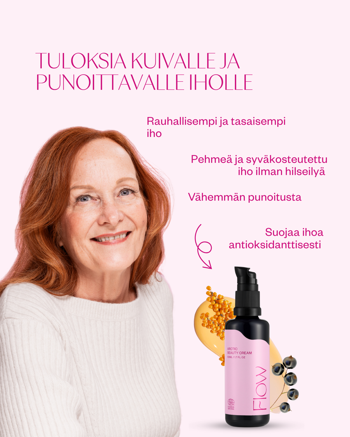 Arctic Beauty Cream kasvovoide kuivalle iholle
