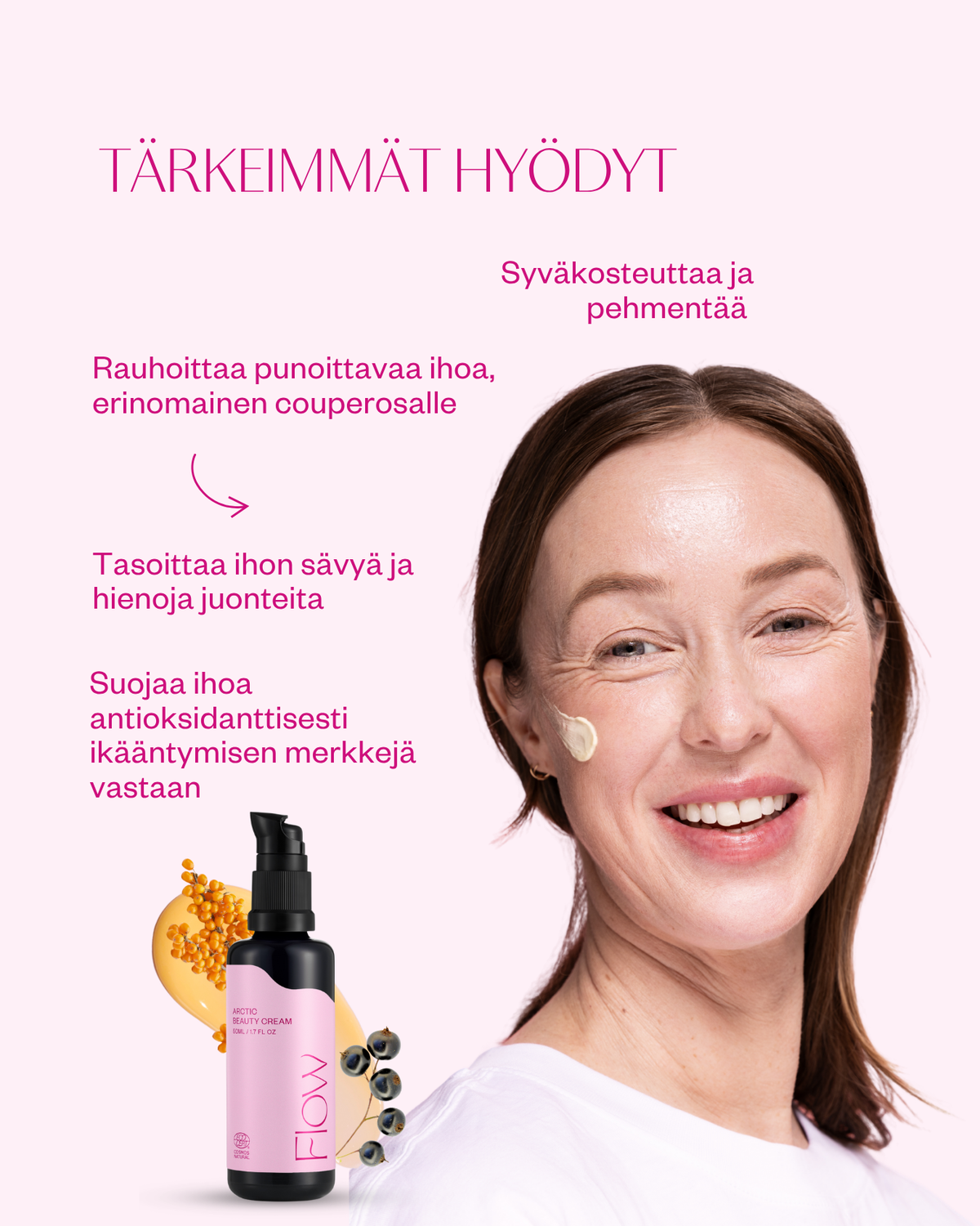 Arctic Beauty Cream kasvovoide kuivalle iholle