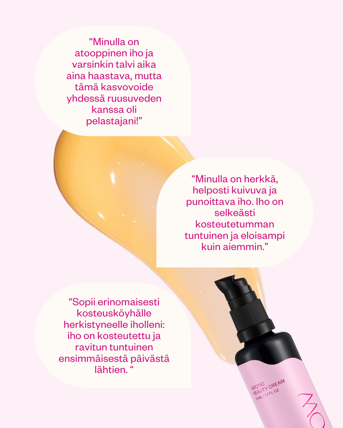 Arctic Beauty Cream kasvovoide kuivalle iholle