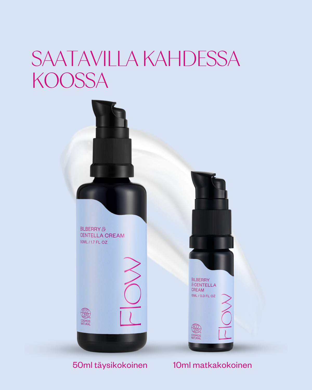 Bilberry & Centella Cream - kasvovoide normaalille ja rasvoittuvalle iholle
