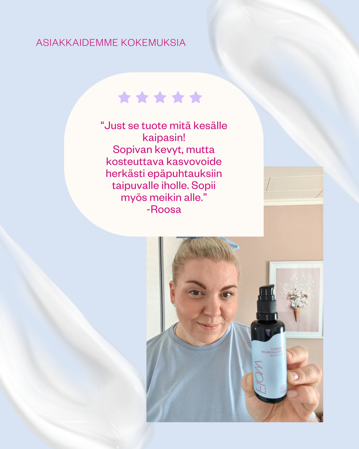 Bilberry & Centella Cream - kasvovoide normaalille ja rasvoittuvalle iholle