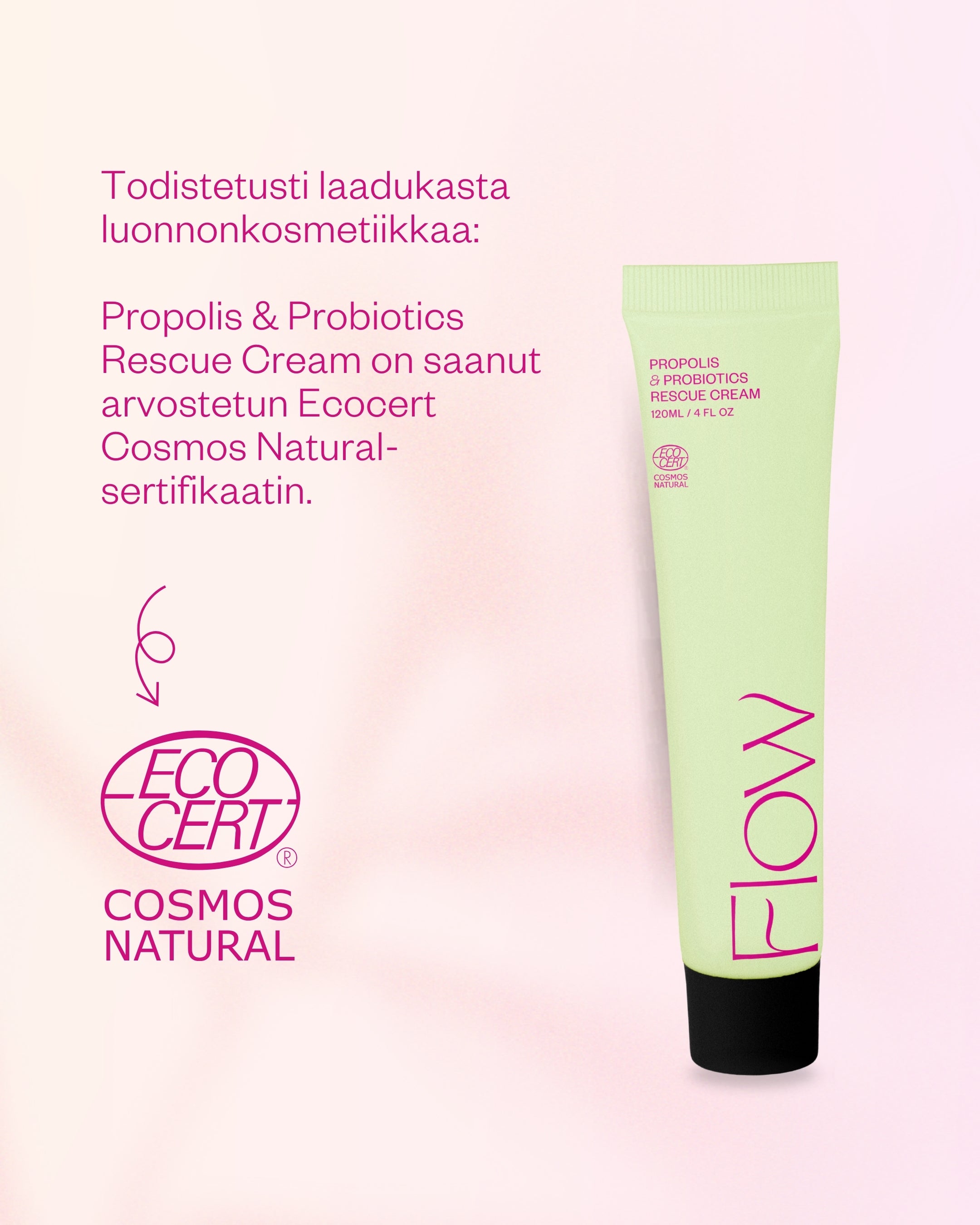 Propolis & Probiotics Rescue Cream erikoisvoide atooppiselle ja ongelmaiholle