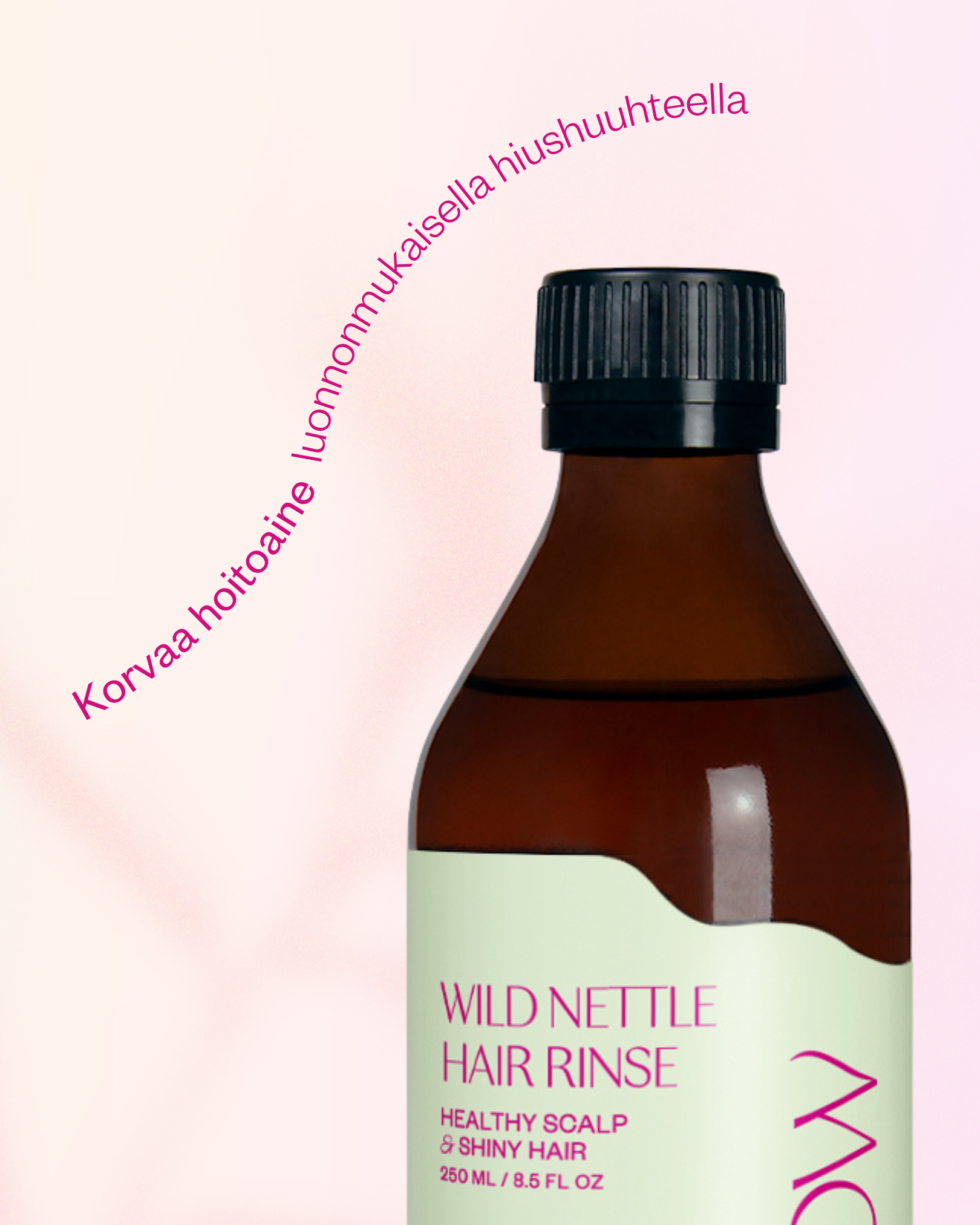 Wild Nettle hoitohuuhde hiuspohjalle ja hiuksille