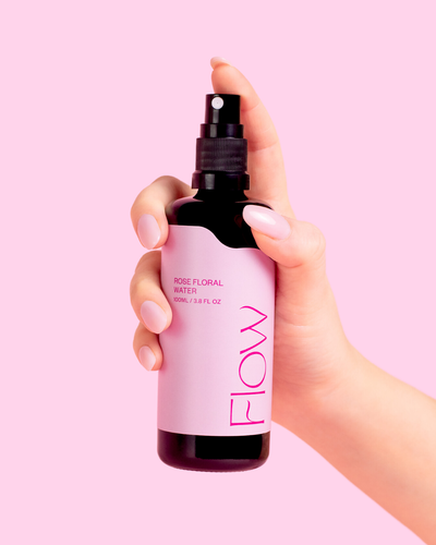 Flow Cosmetics Rose Floral Water- luomu ruusuvesi kuivalle-, herkälle-, punoittavalle iholle sekä couperosaan ja rosaceaan