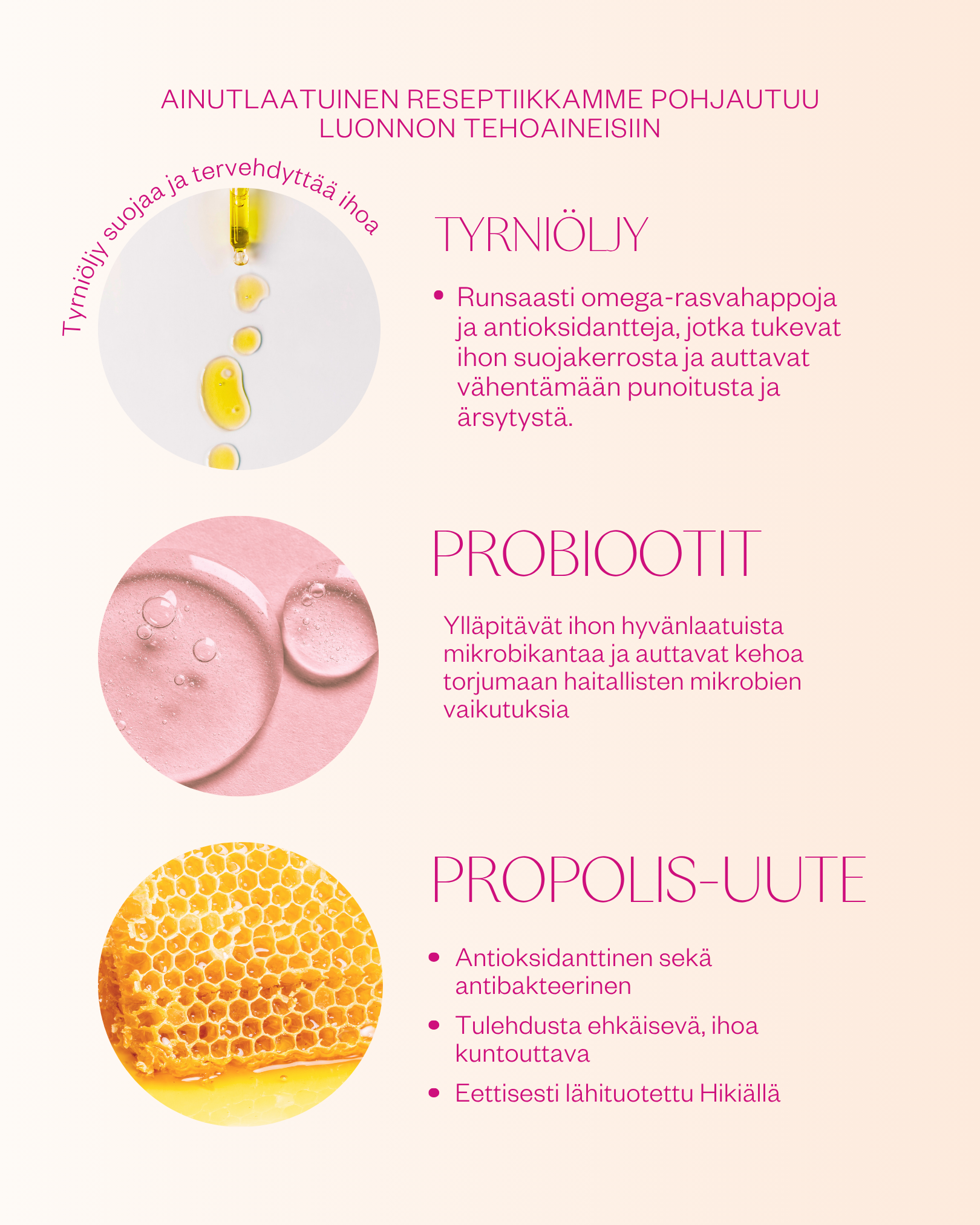 Propolis & Probiotics Rescue Cream erikoisvoide atooppiselle ja ongelmaiholle