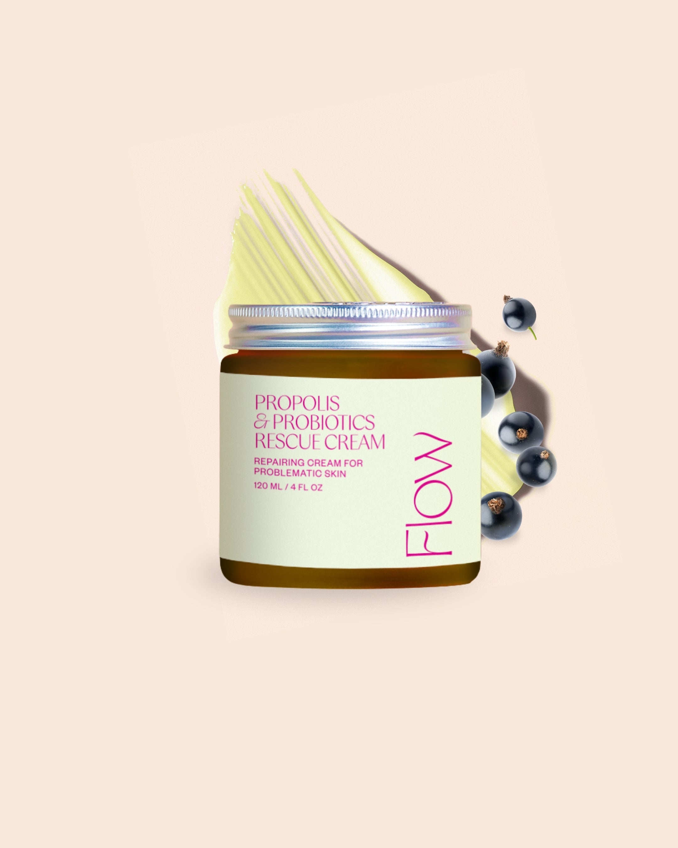 Propolis & Probiotics Rescue Cream for eczema and problematic skin 