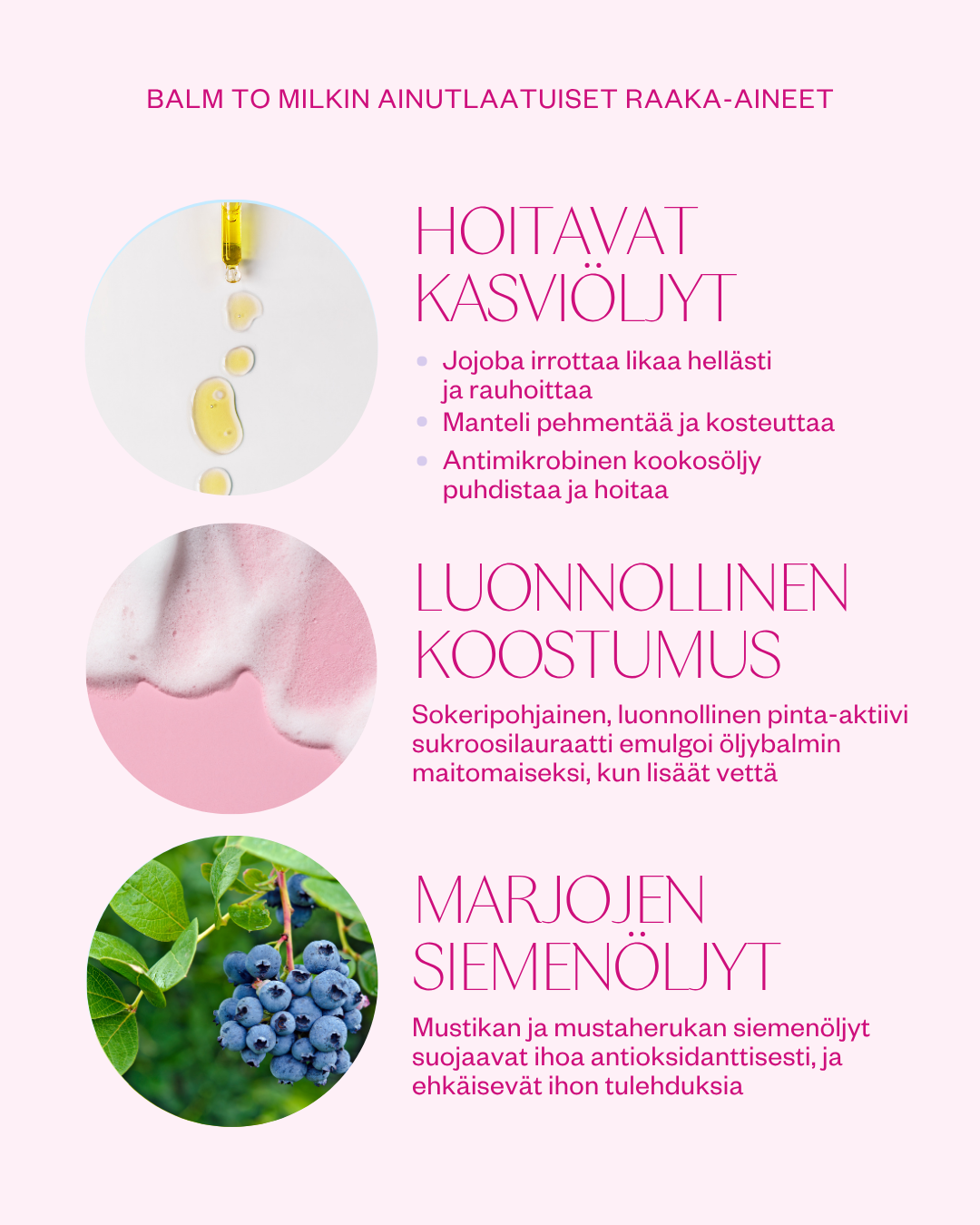 Balm to Milk puhdistusvoide meikinpoistoon kaikille ihotyypeille