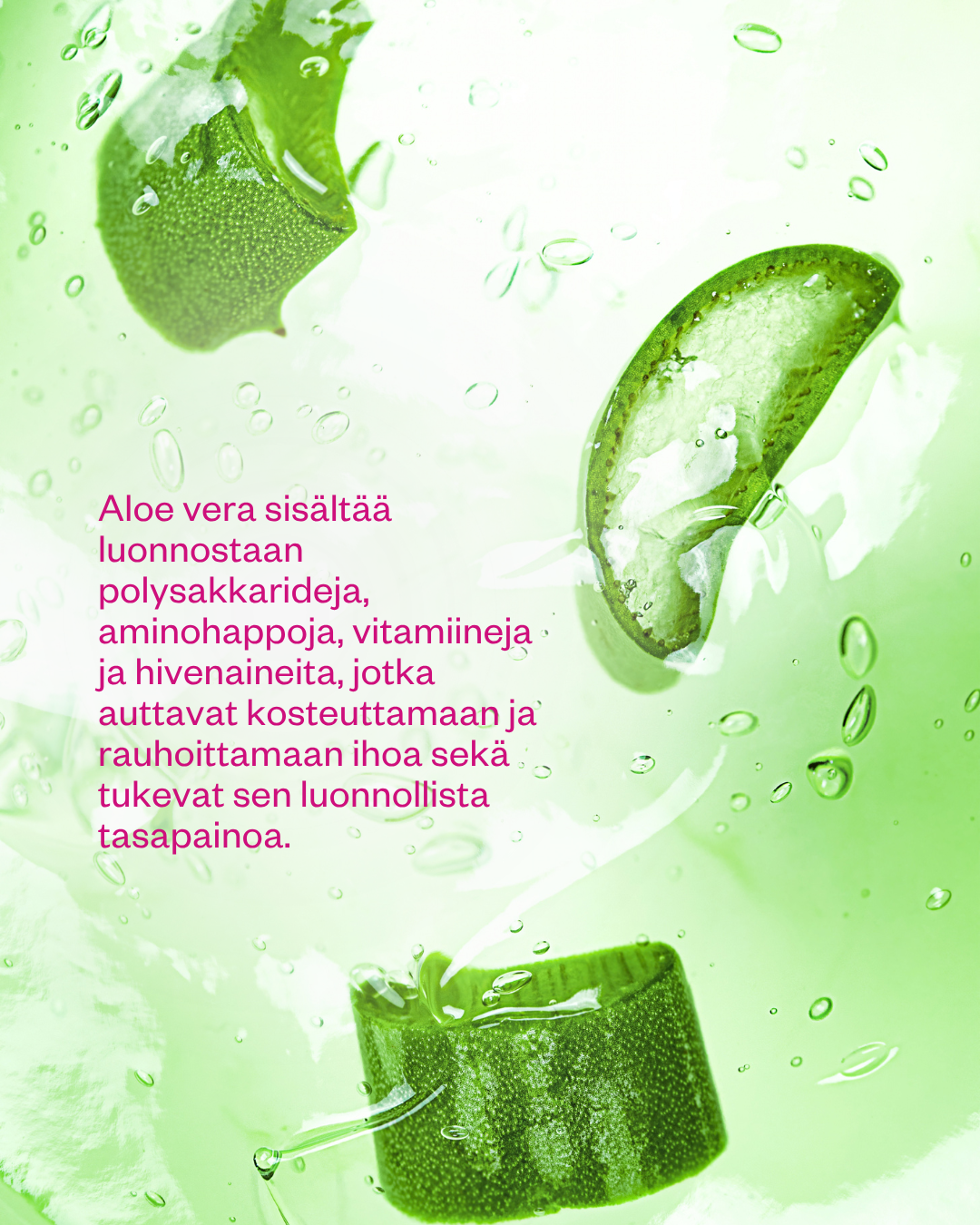 Flow Cometics Rose & Aloe Rich Toner -hoitoneste sisältää ruusuvettä, aloe veraa, bambuvettä ja mustaherukan siemenöljyä