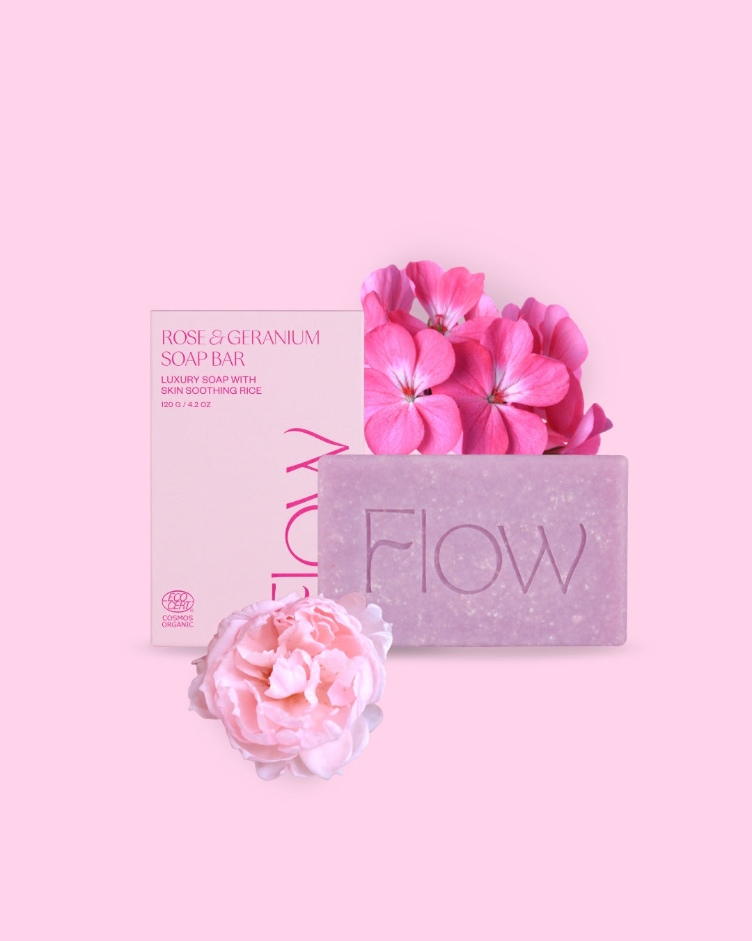 Rose &amp; Geranium bar soap