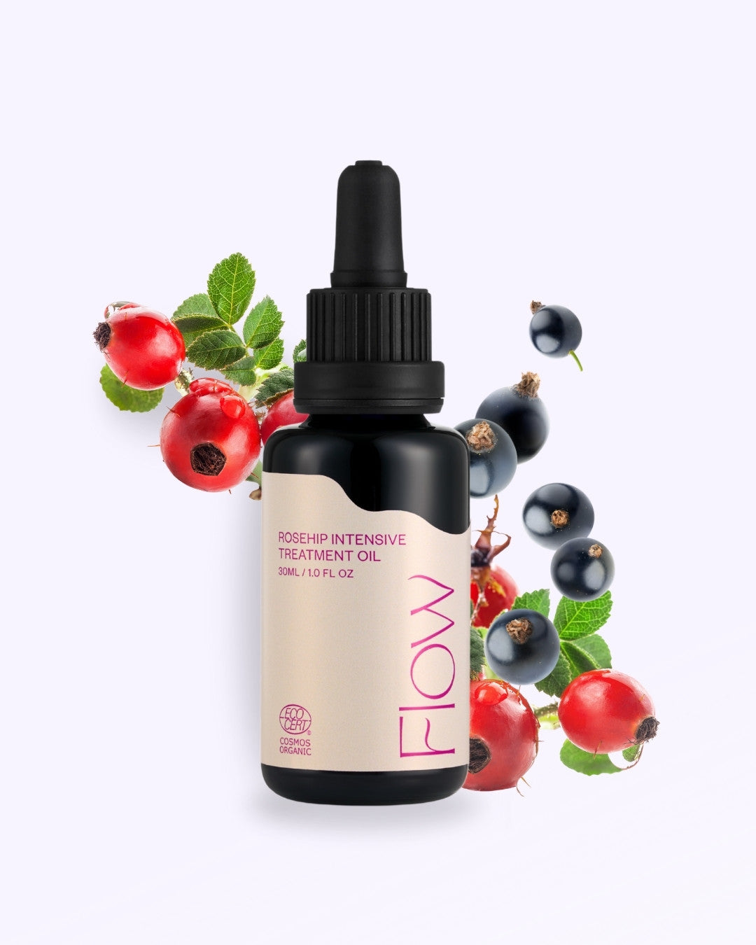 Rosehip Intensive Treatment Oil Cosmos Organic for sensitive and challenging skin