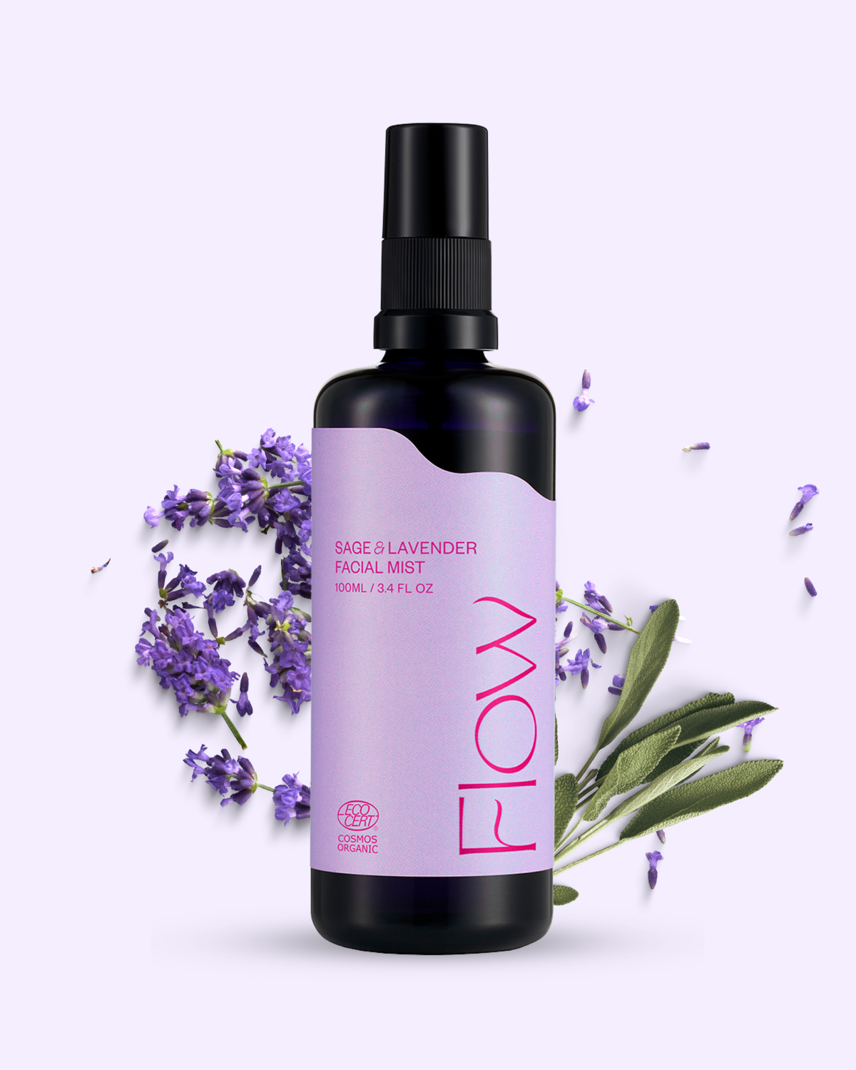 Sage & Lavender Facial Mist - kasvovesi sekaihon haasteisiin