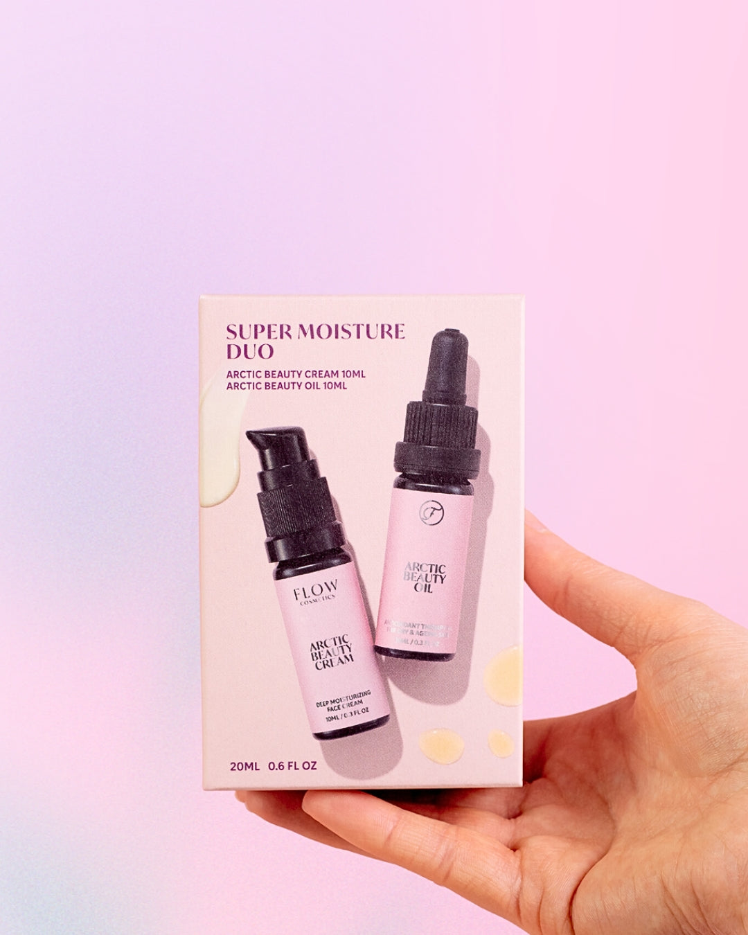 Flow Cosmetics Super Moisture Duo -minisetti